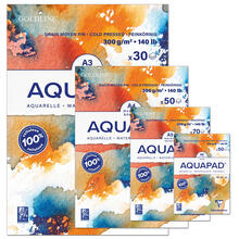 Clairefontaine AQUAPAD Aquarellpapier - Verschiedene Ausf�hrungen
