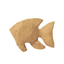 Pappmach�-Figur, Gr��e: ca. 12cm, Motiv: Fisch