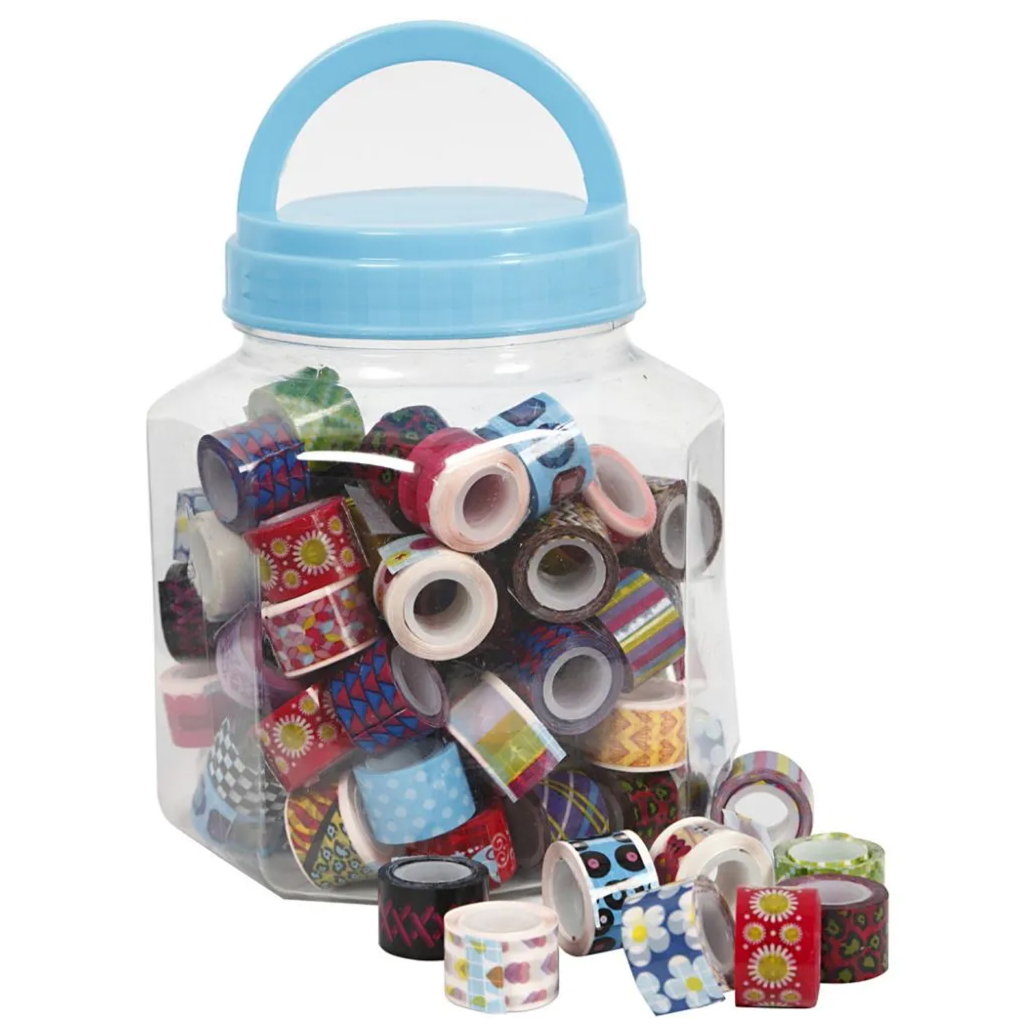 NEU Gro�packung Klebeb�nder / Motivb�nder, 90 Rollen mit je 2 Meter