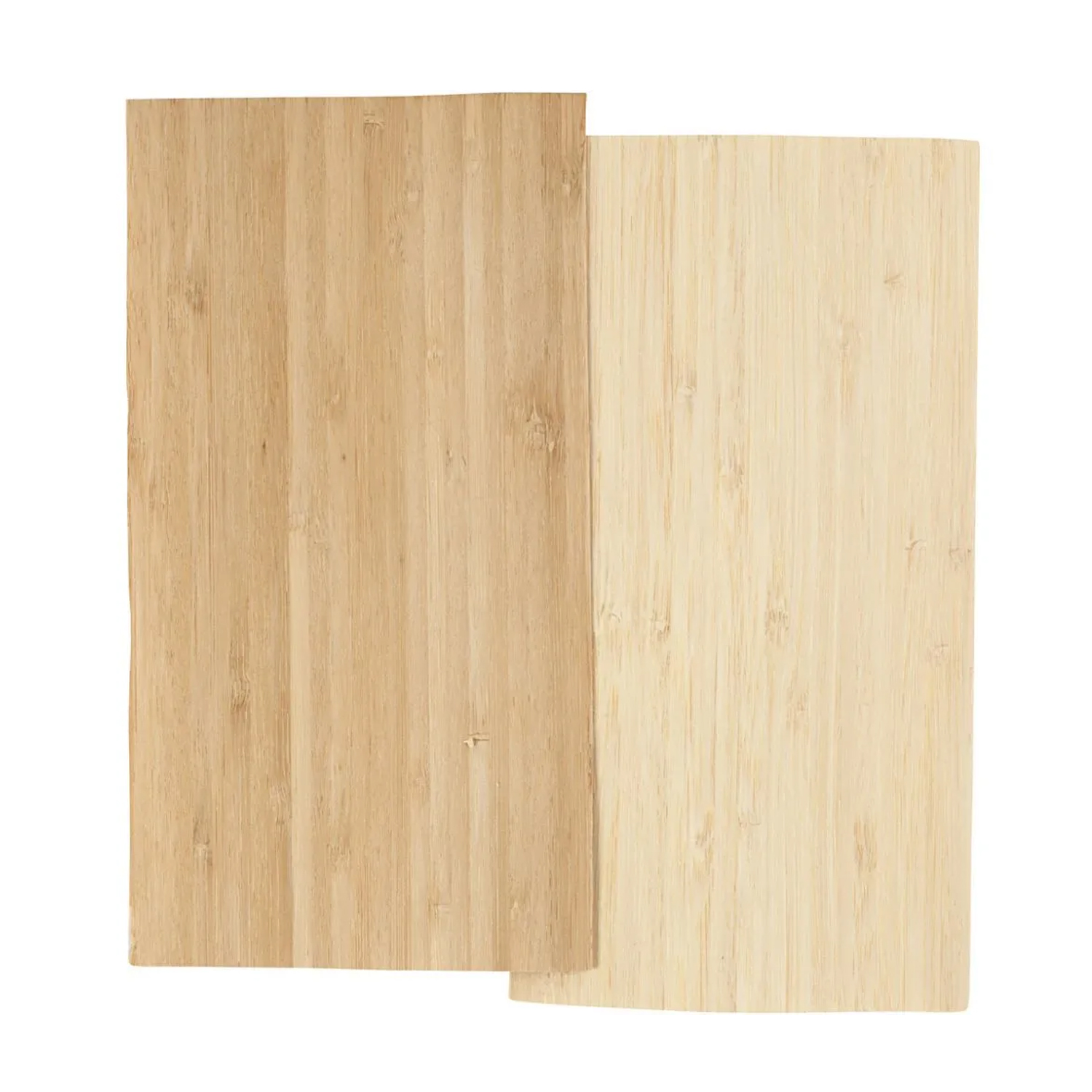 SALE Bambus-Furnierplatten, 12 x 22 cm, 2 Blatt