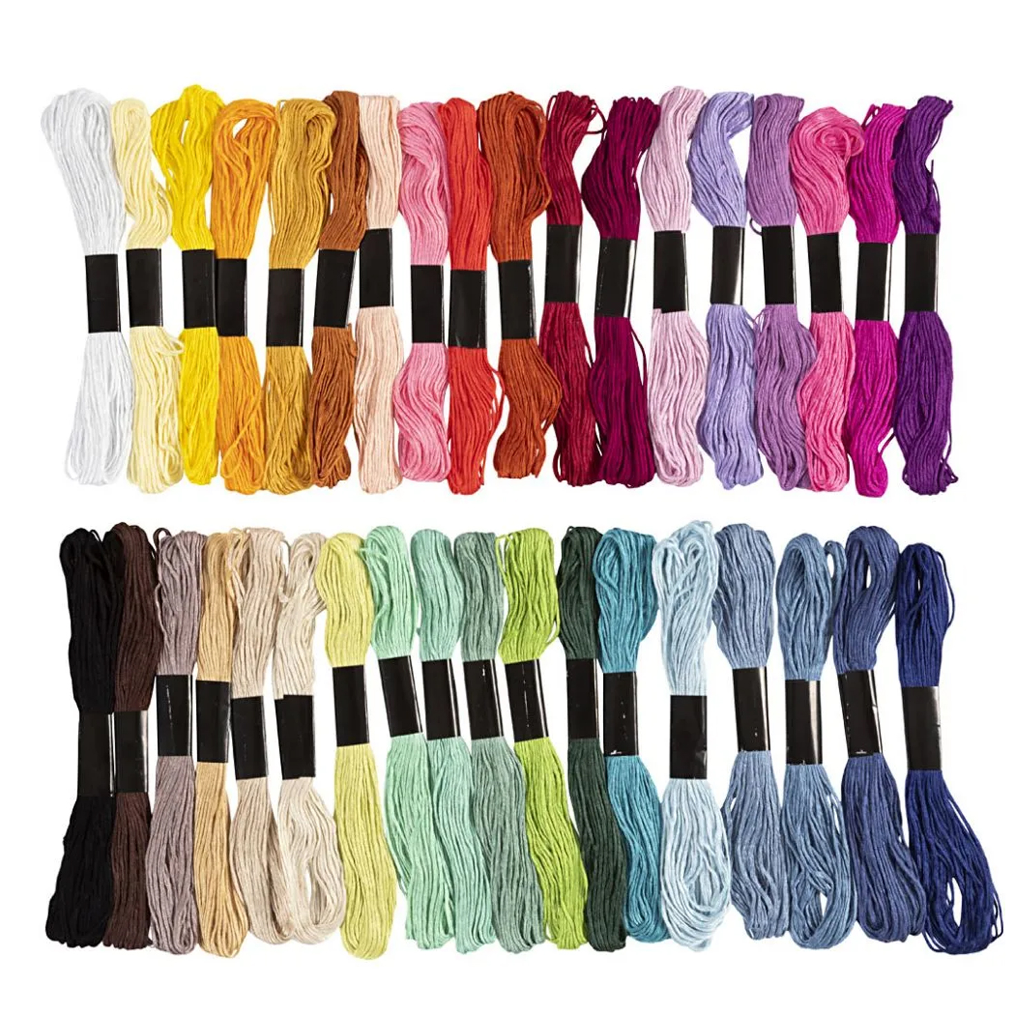 NEU Stickgarn Set, 42 Str�ngchen � 8 Meter