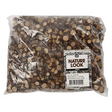 NEU Mini Holzscheiben Mix, � 7-10 mm, St�rke 4-5 mm, 230 g