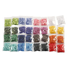NEU Mini-Mosaik bunt, Gr��e 5x5 + 10x10 mm, St�rke 2 mm, 32x25 g