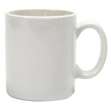 NEU Becher, Wei�, H 7 cm, � 6 cm, 1 Stk.