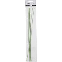Blumendraht / St�tzdraht, L�nge 30 cm, Durchmesser 0,6 mm, Gr�n, 20 St�ck