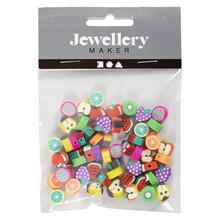 NEU Figurperlen, Fr�chte, � 10 mm, Lochgr��e 1,5 mm, 60 Stk.