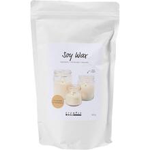 Sojawachs, F�r Kerzen in Beh�ltern, Creme, 500 g