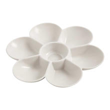 Bl�tenpalette aus Kunststoff, 17,5cm