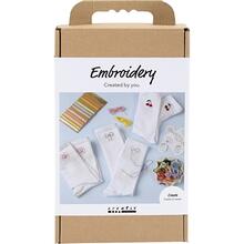 Kreativ Set Sticken, Socken, Wei�