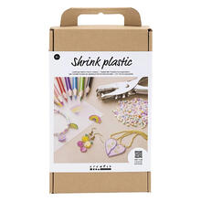 NEU Kreativ Mix Plastikschrumpfplatten f�r Accessoires