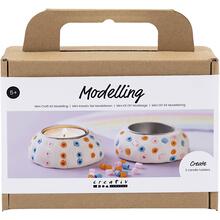 Kreativ Set Modellieren, Kerzenhalter