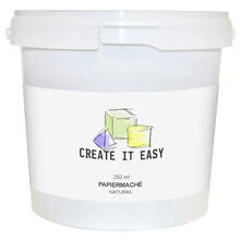 SALE Create It Easy Papiermach� natural, Trockenmodelliermasse 250g