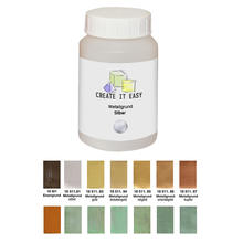 SALE Create It Easy Metallgrund silber, 125 ml