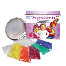 Schmelzgranulat / Colouraplast / Schmelzolan Starter Set
