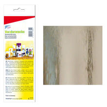 SALE Wachsplatte 80x220mm, Metallic silber gl�nzend