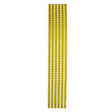 SALE Zierstreifen Perlenoptik L: 200mm B: 2mm 10x gold