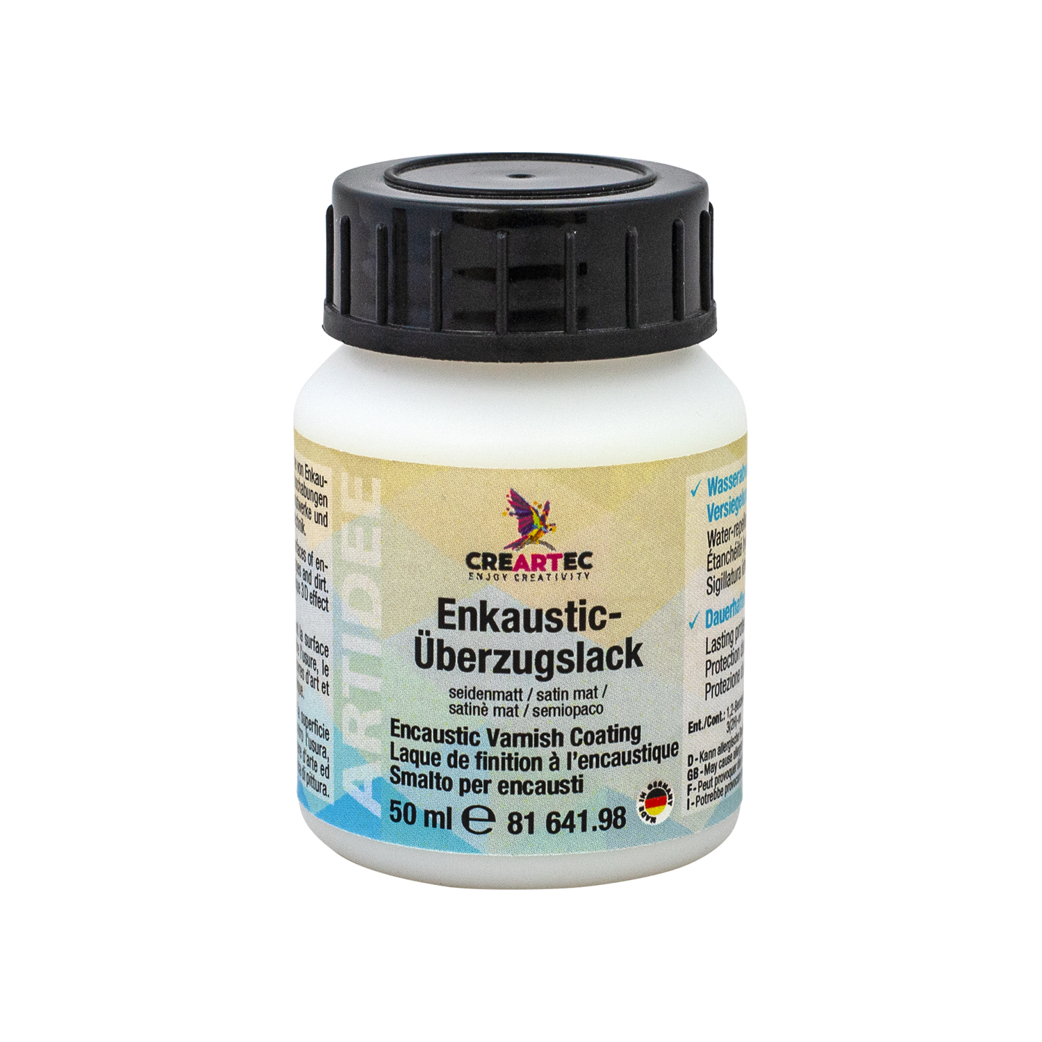 NEU Enkaustic �berzugslack, seidenmatt, 50 ml