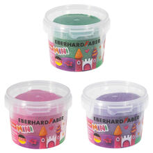 SALE EberhardFaber Spielknete, glitzernd, lufttrocknend, 100 g - Verschiedene Farben