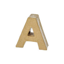 SALE Papp-Buchstabe, H�he 5 x Breite 5,2 x Tiefe 2 cm, verschiedene Ausf�hrungen