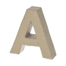 SALE Papp-Buchstabe, H�he 10 x Breite 9,4 x Tiefe 3 cm, verschiedene Ausf�hrungen