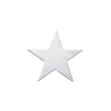 SALE Alu-Platte, Stern, f�r Efcolor, Durchmesser: ca. 30 mm, 8 St�ck