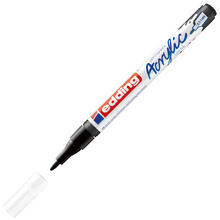 Edding 5500 Acrylmarker extra fein, 0,7-1mm Rundspitze, schwarz