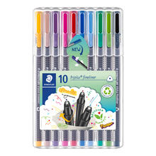Staedtler Fineliner triplus Set ME TIME, 10 Farben sortiert