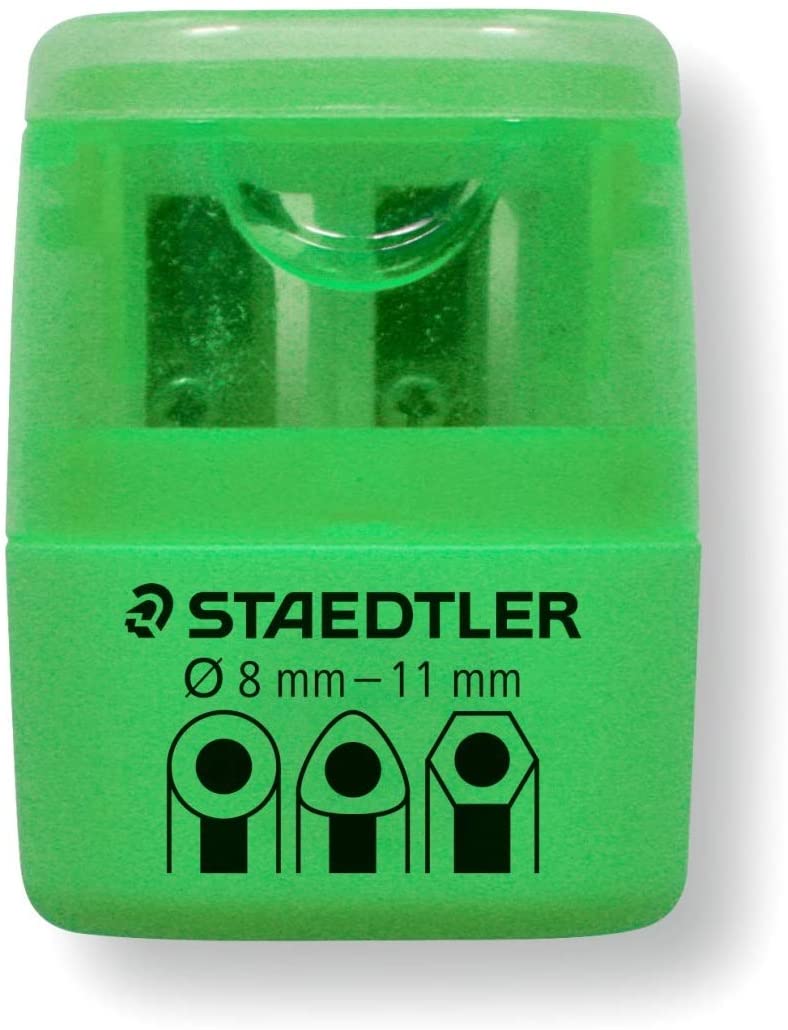 NEU 1 Doppelspitzdose 8mm und 11mm Durchmesser, Neon-Gr�n