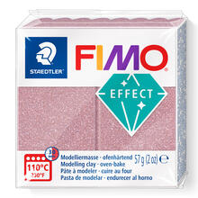 NEU Fimo Effect 57g, Ros�gold-Glitter