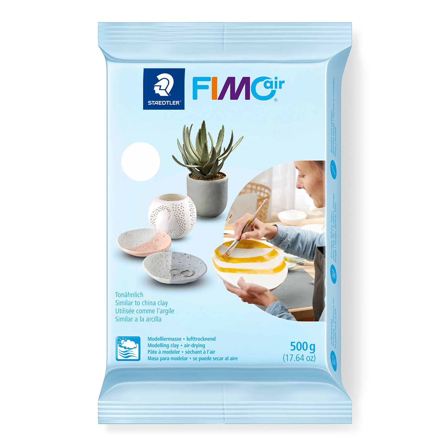 FimoAir lufttrocknende Modelliermasse, 500g, wei�