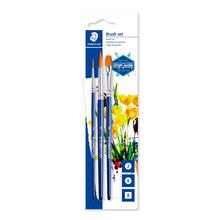 Staedtler Pinselset Synthetik, 3 St�ck sortiert