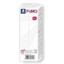 Fimo Soft Gro�block, 454g, Wei�