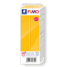 Fimo Soft Gro�block, 454g, Sonnengelb