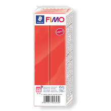Fimo Soft Gro�block, 454g, Indischrot