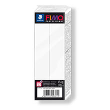 Fimo Professional Gro�block, 454g, Wei�