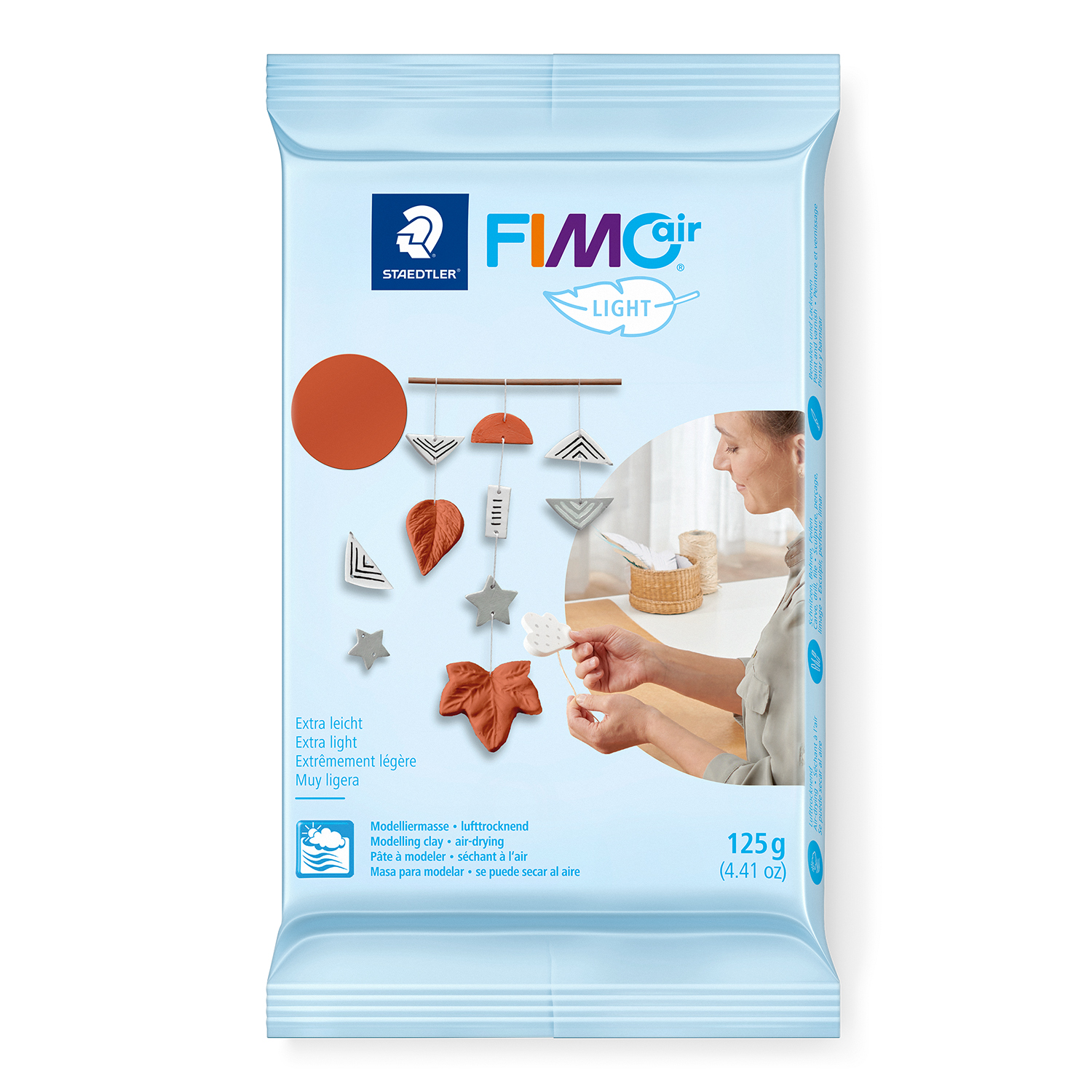SALE FimoAir Light lufttrocknende Modelliermasse, 125g, terrakotta