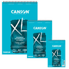 NEU Canson XL Aquarelle Spiralblock, 300 g/m� - Verschiedene Gr��en