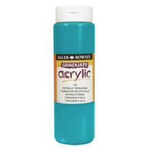 NEU GRADUATE Acrylfarbe 500 ml, Phthalot�rkis