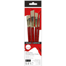 NEU Simply �lmalpinsel Set mit 5 Pinseln
