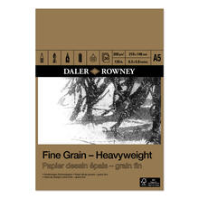 NEU Heavyweight Block, einseitig verleimt, Feinkorn, 30 Blatt � 200 g/m�, DIN A5