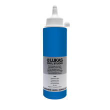 NEU LUKAS CRYL STUDIO / Acrylfarbe, Tagesleuchtfarbe 250 ml, Blau