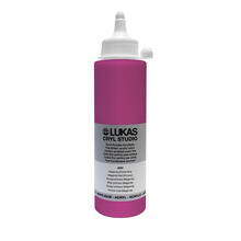 NEU LUKAS CRYL STUDIO / Acrylfarbe, 250 ml, Magenta (Prim�r-Rot)