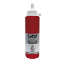 NEU LUKAS CRYL STUDIO / Acrylfarbe, 250 ml, Zinnoberrot