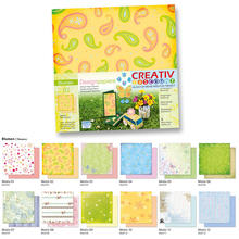 SALE Designpapierbl�cke, 12 Blatt, 30cm x 30cm - Verschiedene Designs