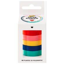 Satinb�nder-Mix Rainbow, 5 Farben, 10mm x 4 Meter
