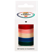Samtb�nder-Mix Classic, 5 Farben, 10mm x 2 Meter