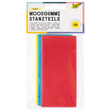 Moosgummi / Schaumstoff Stanzteile Zahlen-Mix f�r vielf�ltige Bastelarbeiten, 150 St�ck