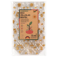 Zellglasbeutel Weihnachtsdruck, 10 Stk. 145x235mm