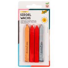 Siegelwachs Classic, 4 St�ck, 2x Rot, Gold, Silber