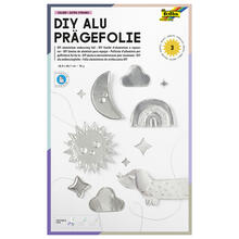 Pr�gefolie, 3 Bogen, 19x30cm, silber